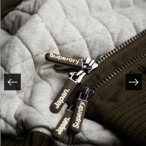 Superdry women's Microfibre Windbomber jacket - Picture 4 of 4